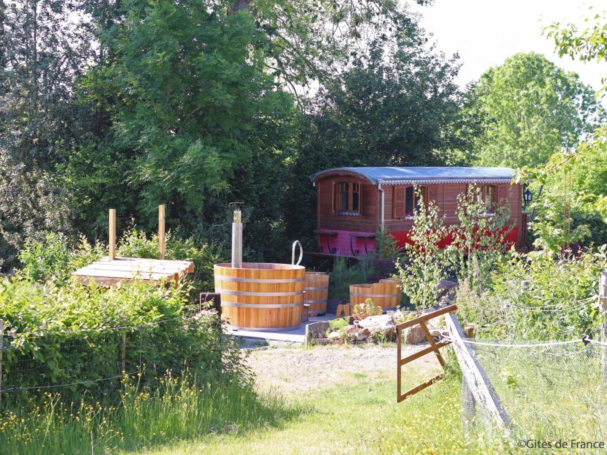 Maison Isolee Avec Spa Nordique, Piscine Et Jardin Privatif Au Coeur De La Nature - Fr-1-497-116 Villa La Lande-de-Goult Exterior foto